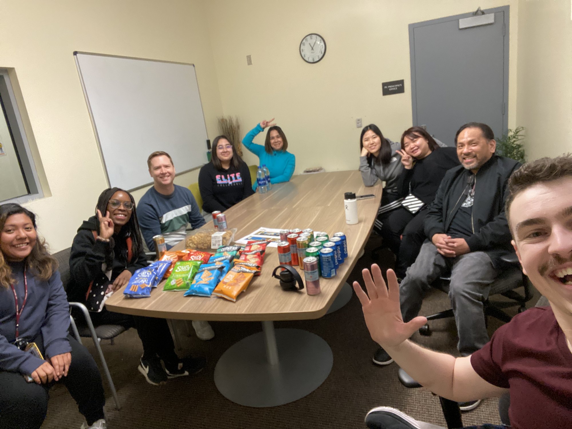 The volunteer crew